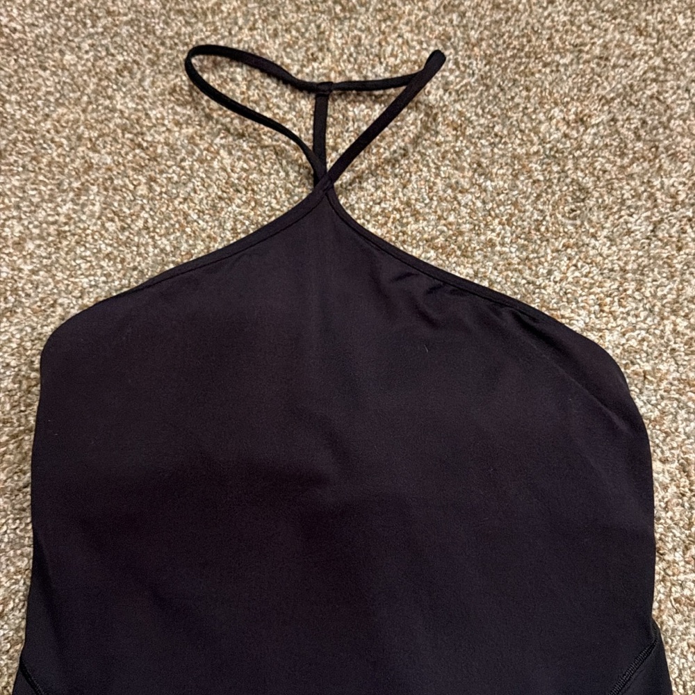 lululemon athletica Black Halter Top